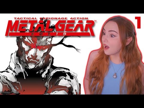 My FIRST time playing METAL GEAR SOLID & I LOVE IT! | Revolver Ocelot | Pt. 1