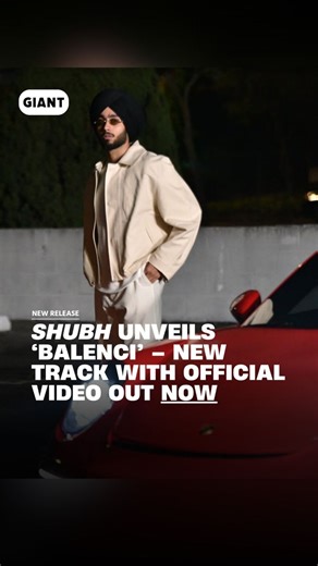 GIANT | Shubh Releases ‘Balenci’ – New Single and Official Video Available Now . . . #shubh #balenci #shubhworldwide❤️ #newpunjabisong... | Instagram