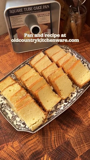 I love almond and amaretto and this velvety cake has the most incredible texture! Pan and recipe available at oldcountrykitchenware.com Mile High Amaretto Pound Cake 1 pound (4 sticks) butter, room temperature 6 cups powdered sugar 1 1/2 packages (12 oz) cream cheese, room temperature 1 tablespoon vanilla extract 2 tablespoons almond extract 1 teaspoon salt 1 teaspoon baking powder 8 large eggs, room temperature 4 1/2 cups cake flour or White Lily All Purpose Flour 1/3 cup amaretto liqueur Prehe