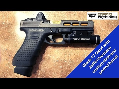 Glock 17 Gen4 | Zaffiri Precision Custom Slide and Barrel | Trijicon RMR Type 2