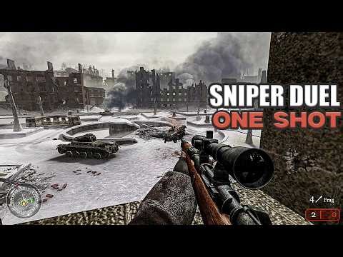 The Ultimate Sniper Duel! 🎯 | Comrade Sniper Fortress Stalingrad (CoD2 Part 6)