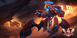 Mecha Arena celebrates four years with a free mech for everybody