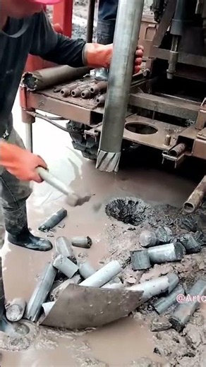 Deep Earth Drilling and Rock Core Collection Process