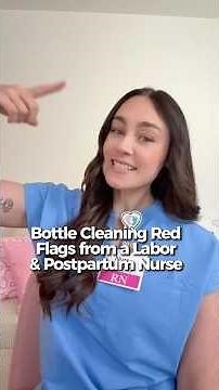 Do you actually need to sterilize baby bottles? 🍼👶
