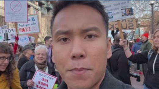 Over 1,000 anti-ICE protestors in Capitol Hill