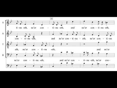 Purcell - Man that is born of a woman, Z. 27