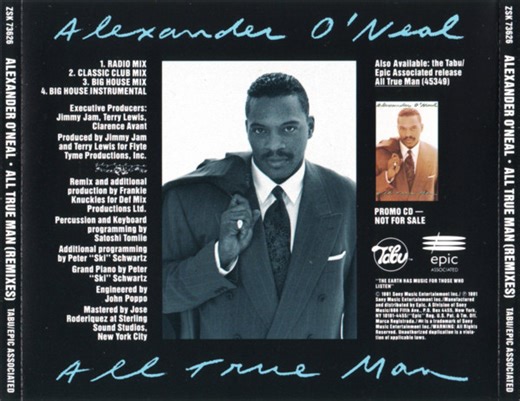 Alexander O'Neal - All True Man (Remixes)