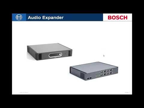Bosch Security - PRAESIDEO Basics #1 System Components Overview