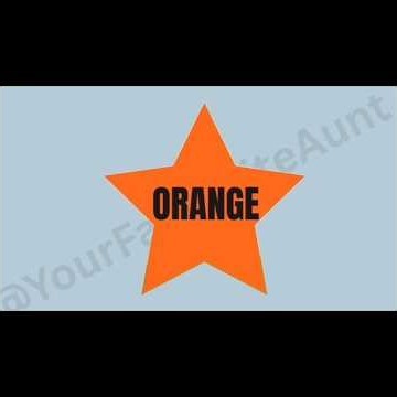 💥Colours for Kids – Orange Colour🌟#shorts #shortsfeed #youtubeshorts #ytshort