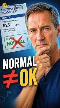 Normal Testosterone But Still Symptoms? Here’s Why