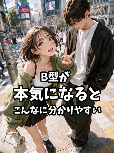 B型が本気になる恋愛心理