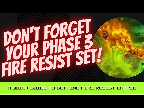 Build your Fire Resist Set NOW! - TBC Classic - Feral Druid