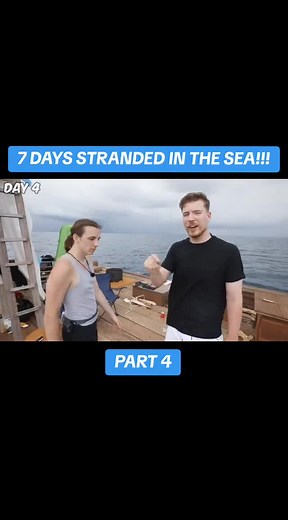 Surviving a Storm at Sea: 7 Days Stranded Challenge - Part 4