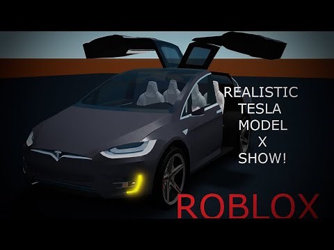 Tesla Model X LightShow | ROBLOX