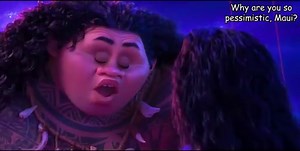 Moana 2 - Maui vs Nalo Fight Scene Recap