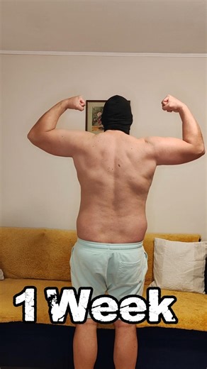 1 Week BODY TRANSFORMATION Fat to Fit Body Recomposition Lose weight. How much weight have i lost?