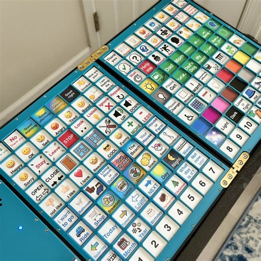 Tactile Augmentative Alternative Communication Device with CircuitPython