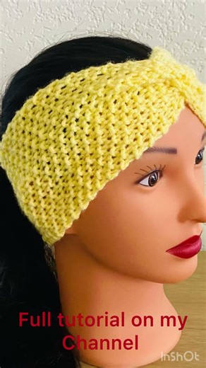 Knitting headband#diy #viral #crochet #knitting