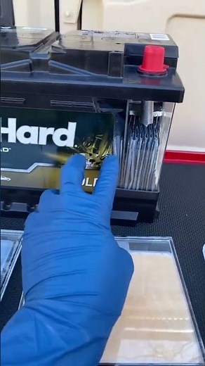 🔋⚡ Modern car batteries are a true feat of engineering!