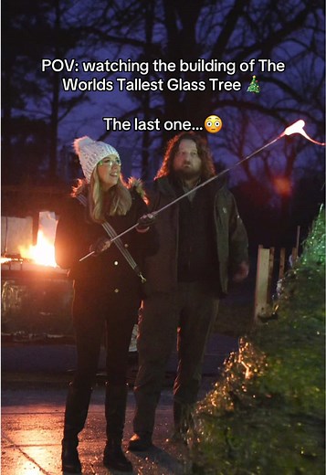 Building The Worlds Tallest Glass Tree | Glass Art Recycle Satisfying