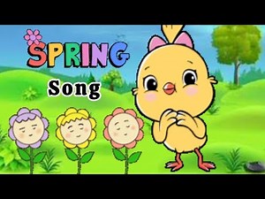 Spring Is Here good bye snow|nursery rhymes|Kids Songs|English poem|kindergarten|Preschool|learning