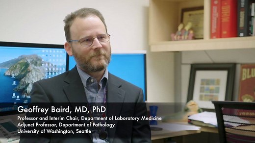Laboratories on the Front Lines: Battling COVID-19. In the third part of this series we’re sharing more behind-the-scenes work that medical laboratories are doing to combat the COVID-19 pandemic. Dr. Geoffrey Baird of the University of Washington School of Medicine talks with ASCP CEO Dr. E. Blair Holladay about the tireless efforts being made during the pandemic. View the full docuseries at https://bit.ly/3df8ZYZ. | ASCP