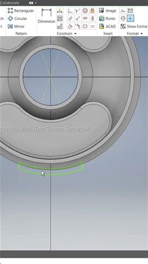 PART-11 | Lid Modeling in Autodesk Inventor | Step-by-Step | shorts | DEVELOPMECH