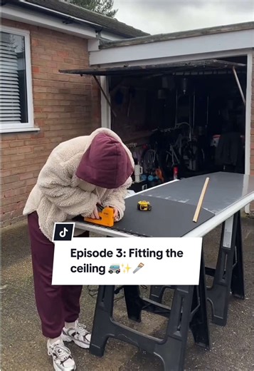 Episode 3: Fitting the Acoustic Ceiling in Our Campervan