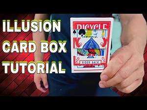 ILLUSION CARD BOX MAGIC TUTORIAL