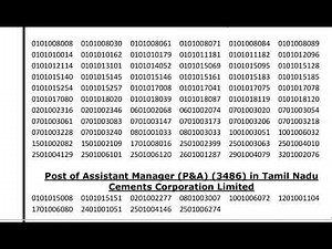 TNPSC Combined Technical Service Exam 2025 - Interview Post Results Published