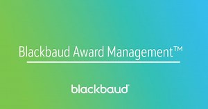 Discover Blackbaud Award Management