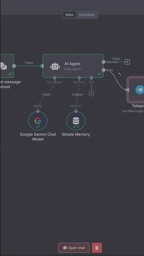 How to connect Telegram to n8n #buildinpublic #n8n