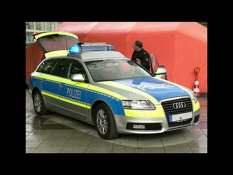 German Police Car Siren Sound Effect