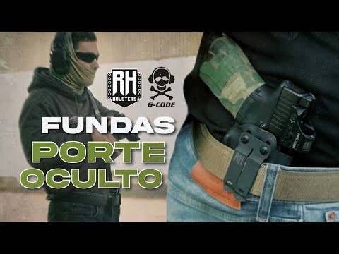 FUNDAS DE PISTOLA PARA PORTE OCULTO G-CODE Y RH HOLSTERS ⚙️ con ‪@JAVIDELAVI‬