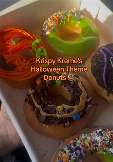 Krispy Kreme's Halloween Themed Donuts