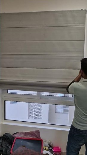 Roman blinds for windows