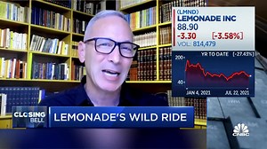 Last week, our Lemonade community gave back 4000% more than it did in our first Giveback, four years ago. Lemonade CEO Daniel Schreiber spoke with CNBC's Closing Bell about how Giveback can help solve the biggest business problem in insurance - distrust. See the full impact of Giveback 2021 here: https://bit.ly/3hWVbH2 | Lemonade