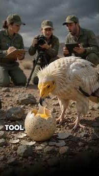 🦅 Did You Know This Bird Uses Tools Like a Human?
