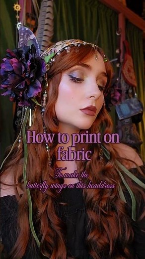 how to print designs on fabric!