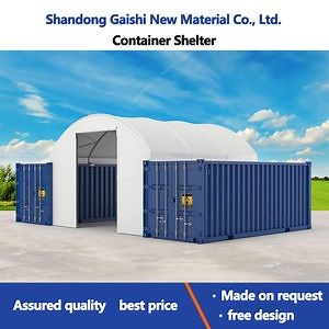 [Hot Item] 40FT Outdoor PVC Container Shelter Tent Dome Marine Container Tent