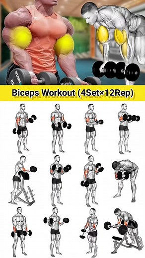 9.5K views · 6.6K reactions | Day-30/most effective biceps Exercise  . . . #fitness #gym #explore #bodybuilding #fyp #workout #biceps #home #homework #2025 #love #follow #100k #100kfollowers #sk_fitness_57_ #virel | sk fitness 57 | Facebook