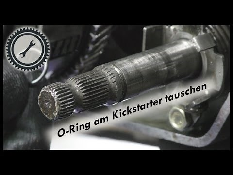 Changing the sealing ring on the kickstarter shaft - S51, SR50, KR51/2 Tutorial