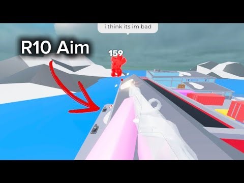 I played with an R10 in Roblox Rivals