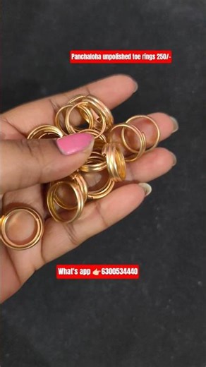 ## panchaloha toe rings # trending shorts# YouTube shorts# viral 👉🏻6300534440