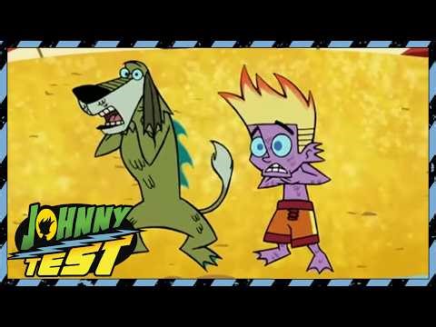 Aqua Johnny | Johnny Test ⚡| Cartoons for Kids