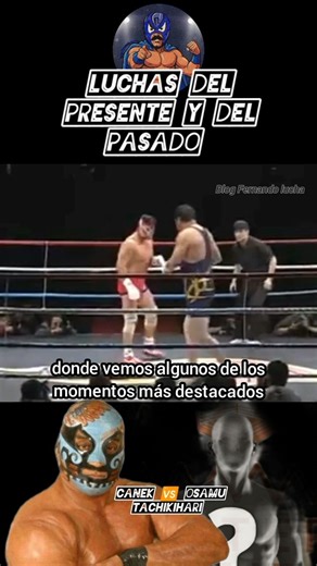 La noche que Canek dejó la lucha libre tradicional para pelear de verdad #blogfernandolucha #Canek #LuchaLibreAAA #leyendasmexicanas #luchalibre #LuchaLibreMexico | Blog Fernando Lucha.