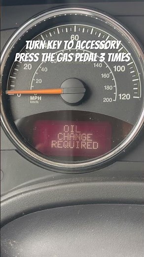 Jeep 0% Oil Maintenance Reset #carmaintenance