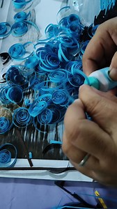 My favorite part in making my Quilling project.. #reels | JUDAI's Quilling craft