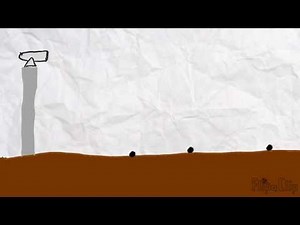 Newton's cannon animation