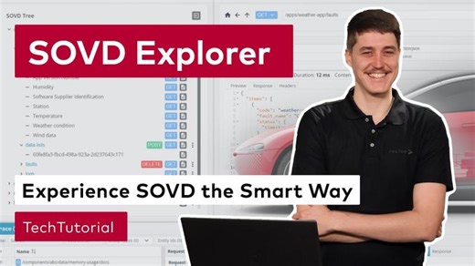 SOVD Explorer - Experience SOVD the Smart Way | #VectorTechTutorial | VECTOR Sweden